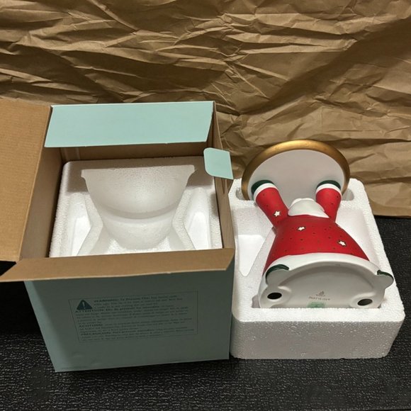 PartyLite Holiday Cheer Santa Claus Pillar Holder - Picture 7 of 9